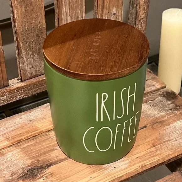 Rae Dunn Green Irish Coffee Cellar - Picture 2 of 2